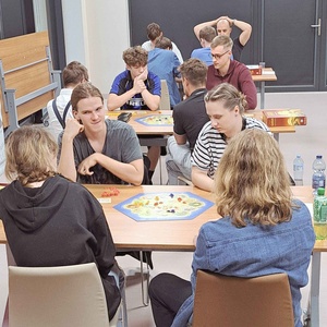 Eliminacje Mistrzostw Polski Catan 2025 - Uczestnicy podczas rozgrywek