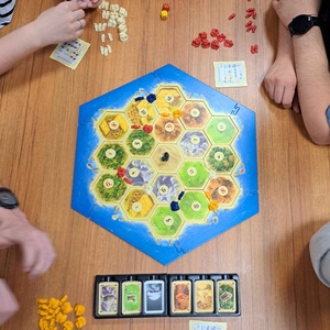 Eliminacje Mistrzostw Polski Catan 2025 - Uczestnicy podczas rozgrywek