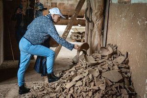Wycieczka szlakiem małopolskiej ceramiki - Uczestnicy podczas wycieczki