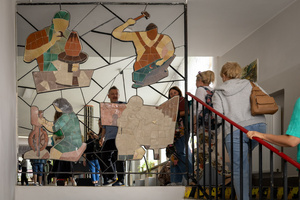 Wycieczka szlakiem małopolskiej ceramiki - Uczestnicy podczas wycieczki