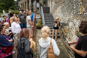 Wycieczka szlakiem małopolskiej ceramiki - Uczestnicy podczas wycieczki