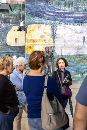 Wyjazd studyjny do Krakowa - Uczestnicy podczas wyjazdu