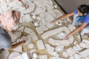 „Kompozycja miejska” - warsztaty ceramiczne - Elementy kompozycji ceramicznej