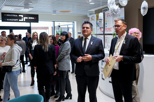 Inauguracja kampanii "Biała wstążka" - Wice-prezydent Maciej Włodek