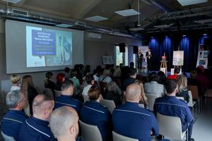 Inauguracja kampanii "Biała wstążka" - Inauguracja akcji i wręczenie nagród
