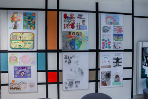 Inauguracja kampanii "Biała wstążka" - Wystawa w Domu Kultury