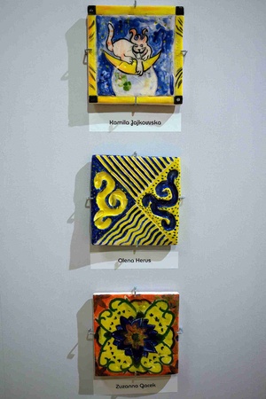 Wernisaż wystawy „Płytka Tarnowska” - Wystawa - aranżacja