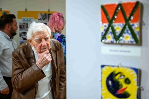 Wernisaż wystawy „Płytka Tarnowska” - Wystawa - aranżacja oraz Otto Schier