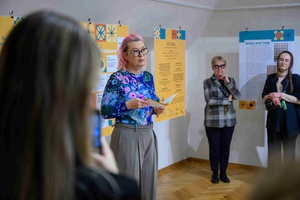 Wernisaż wystawy „Płytka Tarnowska” - Dorota Omylska pomysłodawczyni projektu