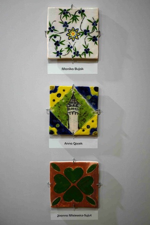 Wernisaż wystawy „Płytka Tarnowska” - Wystawa - aranżacja