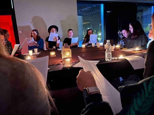 Warsztaty białego śpiewu - Uczestniczki podczas warsztatu