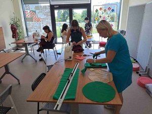 Bardzo Młoda Kultura - uczestnicy podczas warsztatów