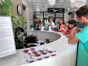 Bardzo Młoda Kultura - uczestnicy podczas warsztatów