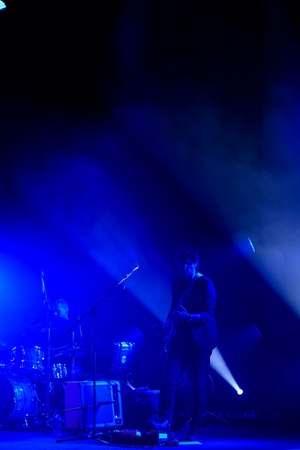 Koncert: John Porter - Helicopters'45 - Na scenie grający zespół Johna Portera