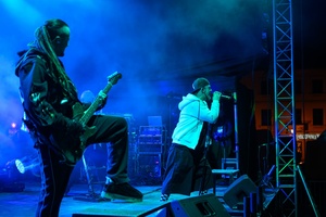 Sylwester na tarnowskim Rynku - Na scenie zespół Afromental