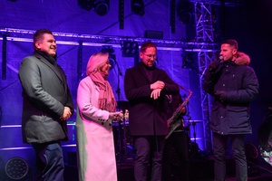 Sylwester na tarnowskim Rynku - Na scenie włodarze miasta odliczający sekundy do przywitania 2026 roku