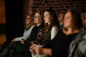 Koncert: Agnieszka Hekiert - Magia Świąt - Publiczność podczas koncertu w Piwnicach TCK.