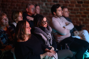 Koncert: Agnieszka Hekiert - Magia Świąt - Publiczność podczas koncertu w Piwnicach TCK.