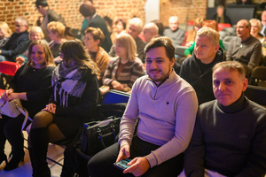 Koncert: Agnieszka Hekiert - Magia Świąt - Publiczność podczas koncertu w Piwnicach TCK.