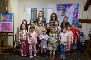 Wystawa semestralna Studio Art - Kropka, kreska, plama