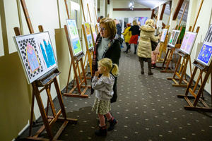 Wystawa semestralna Studio Art - Kropka, kreska, plama