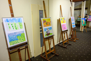 Wystawa semestralna Studio Art - Kropka, kreska, plama