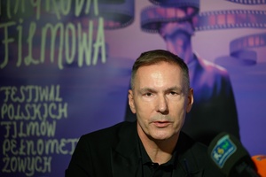 Konferencja prasowa 40. Tarnowskiej Nagrody Filmowej - Tomasz Kapturkiewicz zapraszający na 40. Tarnowską Nagrodę Filmową