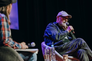 40. TNF: Dzień 4 (25.05.26) - Na scenie Marzenia Wojtek Smarzowski, reżyser film "Dom dobry" podczas spotkania z widzami
