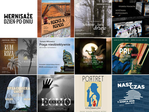 Plakat: Wernisaże Dzień po Dniu - Dziewiąta edycja