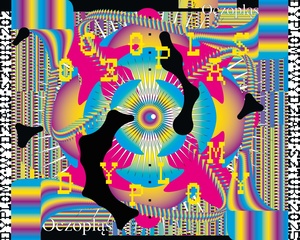 Plakat: Wystawa: Oczopląs