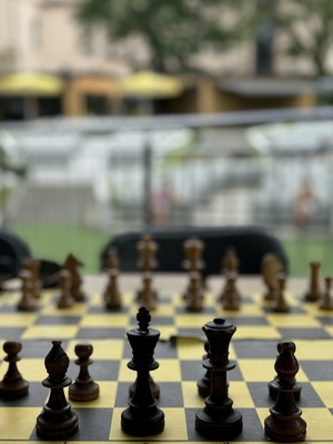 Plakat: Letnie Turnieje Szachowe