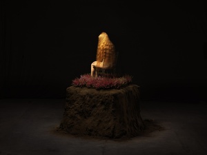 Plakat: Wystawy: Początki oraz Smak wiśni