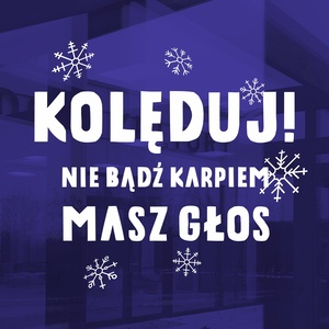 Plakat: Sąsiedzkie kolędowanie w Domu Kultury