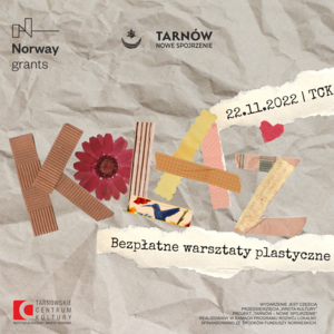 Plakat: KOLAŻ – bezpłatne warsztaty