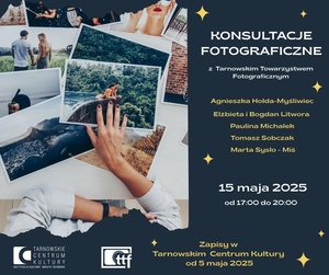 Plakat: Konsultacje fotograficzne z TTF