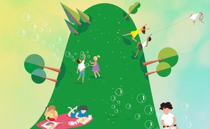 Plakat: Wakacyjne senso-warsztaty w Dom.Ku