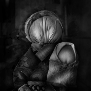 Plakat: Wystawa: BAJKI i inne historie. Fotografie Jolanty Rycerskiej