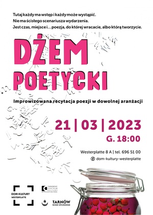 Plakat: Dżem poetycki