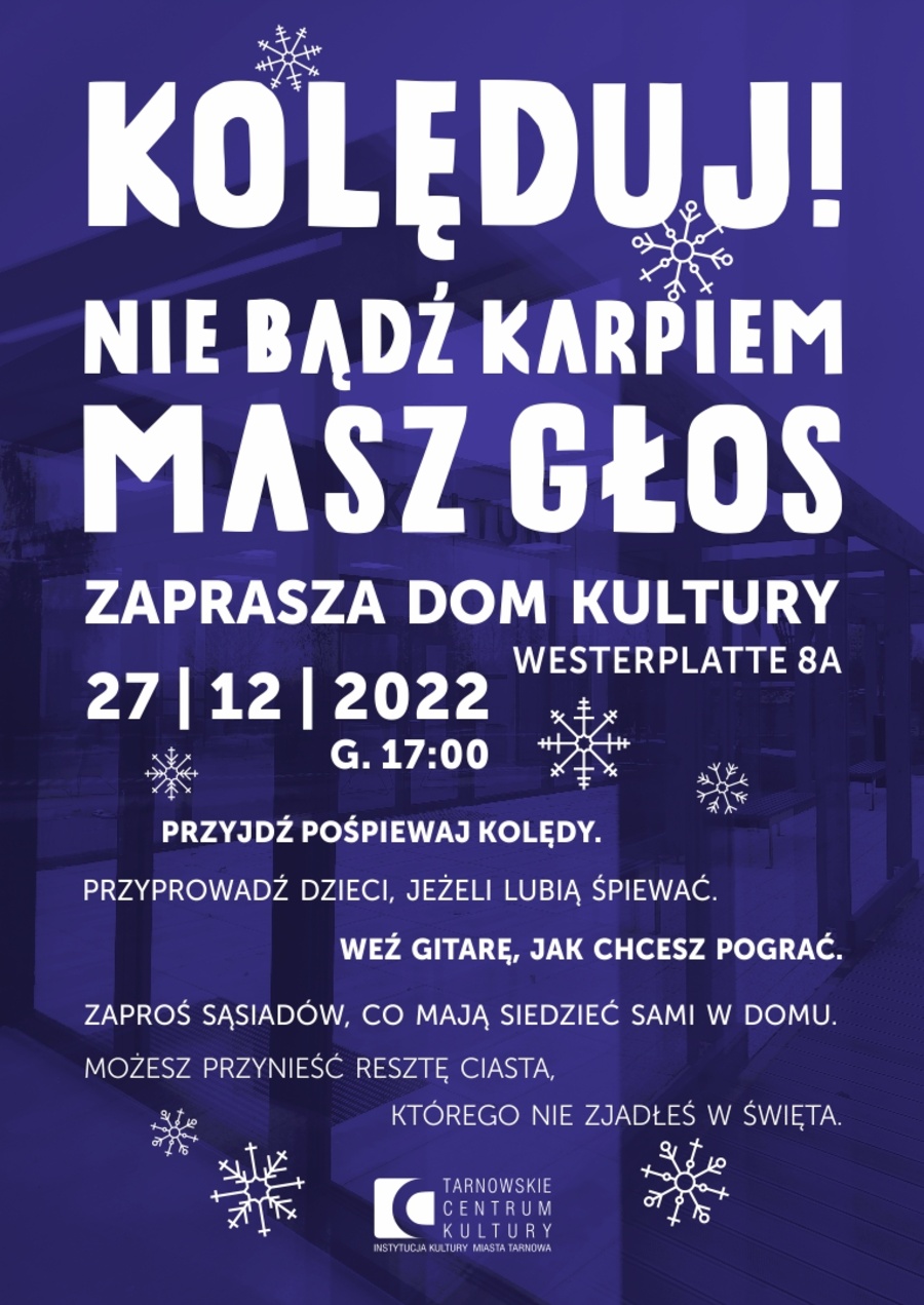 Sąsiedzkie kolędowanie w Domu Kultury