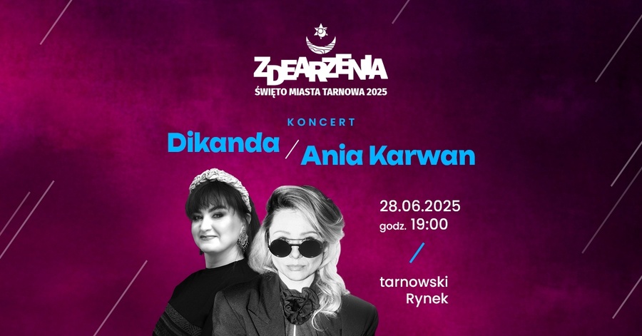 Koncert: Ania Karwan, Dikanda - Zdearzenia 2025